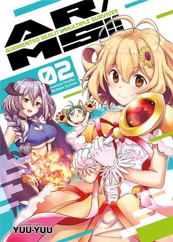 Couverture du livre « AR/MS !! augmented reality / multiple survive !! Tome 2 » de Yuu-Yuu aux éditions Meian