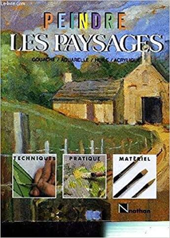 Couverture du livre « Peindre les paysages » de Ted Gould aux éditions Philippe Auzou