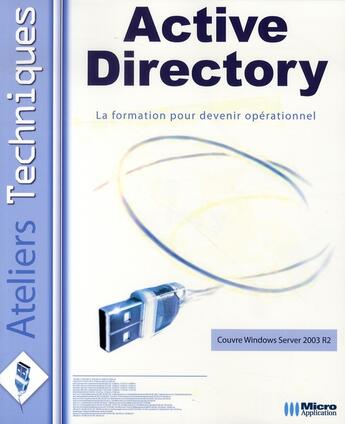 Couverture du livre « Active directory » de Jean-Georges Saury et Sylvain Caicoya aux éditions Ma
