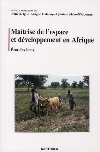 Couverture du livre « Maîtrise de l'espace et développement en Afrique ; état des lieux » de Ogunsola John Igue aux éditions Karthala