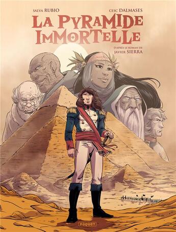 Couverture du livre « La pyramide immortelle » de Salva Rubio et Cesc Dalmases aux éditions Paquet