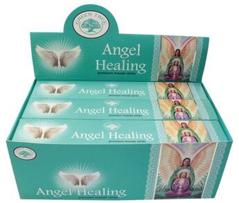 Couverture du livre « Encens green tree angel healing - 15 grs » de  aux éditions Dg-exodif