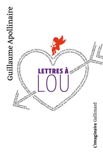 Couverture du livre « Lettres à Lou » de Guillaume Apollinaire aux éditions Gallimard