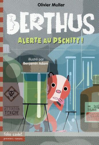 Couverture du livre « Berthus t.4 : alerte au pchit ! » de Olivier Muller aux éditions Gallimard-jeunesse