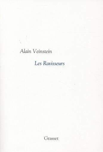 Couverture du livre « Les ravisseurs » de Alain Veinstein aux éditions Grasset