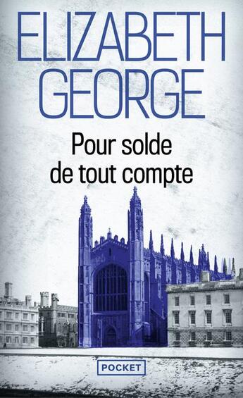 Couverture du livre « Pour solde de tout compte » de Elizabeth George aux éditions Pocket