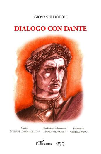 Couverture du livre « Dialogo con Dante » de Giovanni Dotoli aux éditions L'harmattan