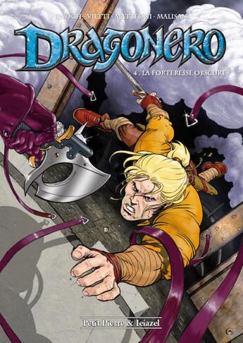 Couverture du livre « Dragonero t.4 » de Giuseppe Matteoni et Stephano Vietti et Luca Enoch aux éditions Clair De Lune