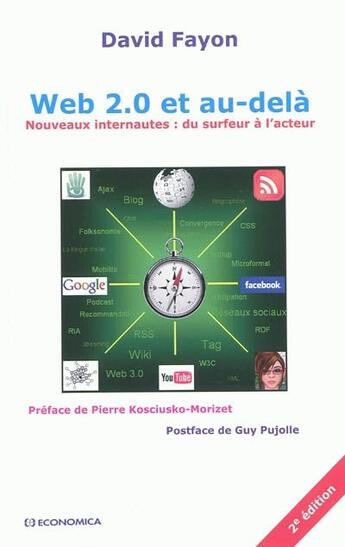 Couverture du livre « Web 2.0 et au-delà (2e édition) » de Fayon/David aux éditions Economica