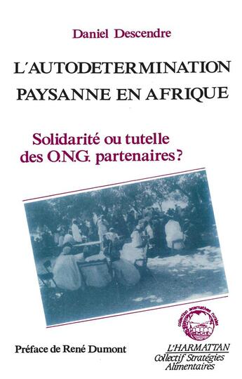 Couverture du livre « L'autodetermination paysanne en afrique » de  aux éditions L'harmattan