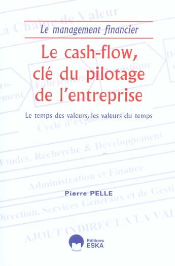 Couverture du livre « Cash-flow cle du pilotage de l'entrepri » de Pierre Pelle aux éditions Eska