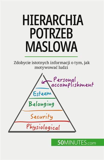 Couverture du livre « Hierarchia potrzeb Maslowa : Zdobycie istotnych informacji o tym, jak motywowa? ludzi » de Pierre Pichère aux éditions 50minutes.com