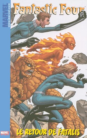 Couverture du livre « Fantastic Four Tome 2 : le retour de Fatalis » de Mark Sumerak aux éditions Panini