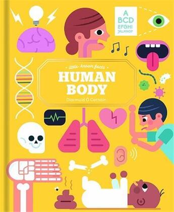 Couverture du livre « Little-known facts the human body » de  aux éditions Victionary