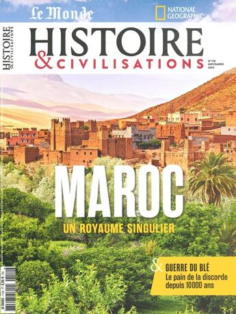 Couverture du livre « Histoire et Civilisation n°110 : Maroc - Novembre 2024 » de Histoire & Civilisation aux éditions Malesherbes