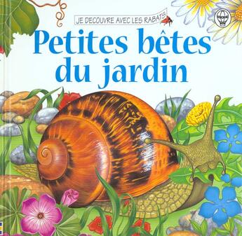 Couverture du livre « Les Petites Betes Du Jardin » de Judy Tatchell aux éditions Usborne