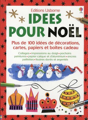 Couverture du livre « Idees pour noel » de Watt/Miller/Allman aux éditions Usborne