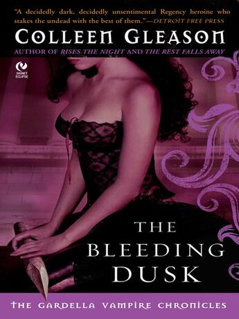 Couverture du livre « The Bleeding Dusk » de Colleen Gleason aux éditions Penguin Group Us