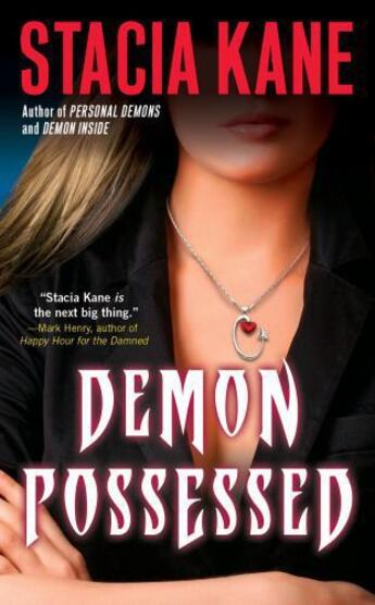 Couverture du livre « Demon Possessed » de Stacia Kane aux éditions Pocket Books