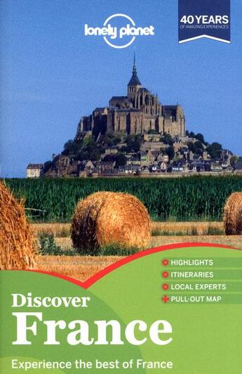 Couverture du livre « Discover France (3e édition) » de  aux éditions Lonely Planet France