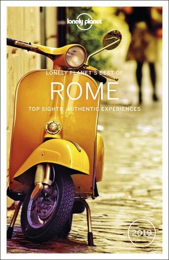 Couverture du livre « Best of ; Rome (édition 2018) » de Collectif Lonely Planet aux éditions Lonely Planet France