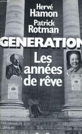 Couverture du livre « Generation, tome 2 - les annees de poudre » de Hamon/Rotman aux éditions Seuil