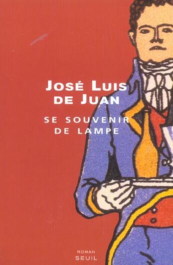 Couverture du livre « Se souvenir de lampe » de Jose Luis De Juan aux éditions Seuil