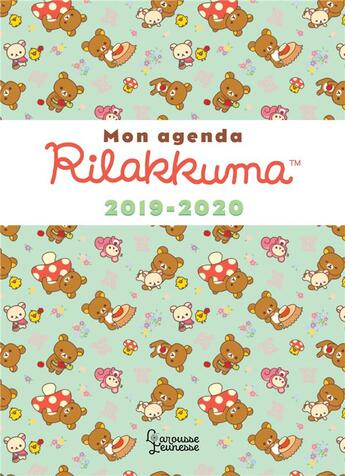 Couverture du livre « Agenda rilakkuma » de  aux éditions Larousse