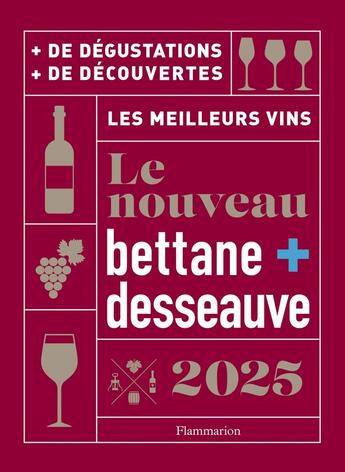 Couverture du livre « Nouveau Bettane et Desseauve 2025 » de Michel Bettane et Thierry Desseauve aux éditions Flammarion