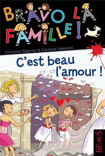 Couverture du livre « C'est beau l'amour ! » de Christine Sagnier et Caroline Hesnard aux éditions Fleurus