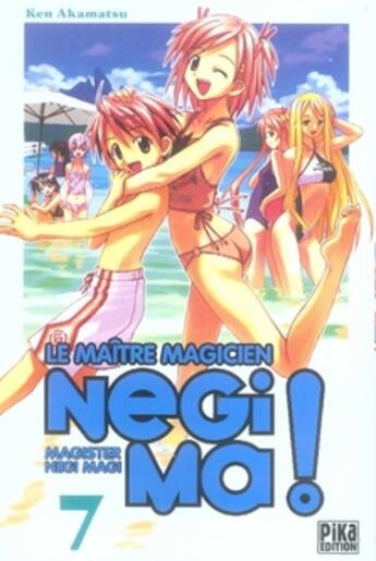 Couverture du livre « Negima Tome 7 » de Akamatsu-K aux éditions Pika