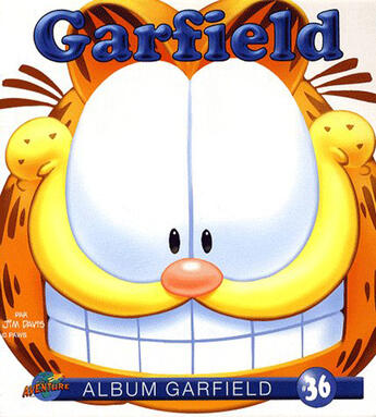 Couverture du livre « Garfield t.36 » de Jim Davis aux éditions Presses Aventure