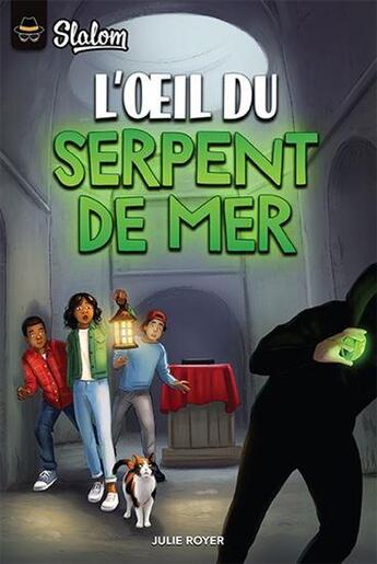 Couverture du livre « L'oeil du serpent de mer » de Julie Royer aux éditions Boomerang Jeunesse