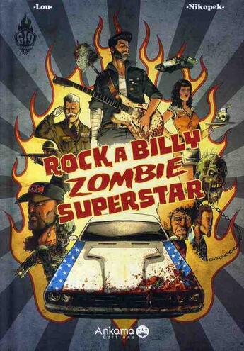 Couverture du livre « Rock a Billy zombie superstar T.1 » de Nikopek et Lou aux éditions Ankama