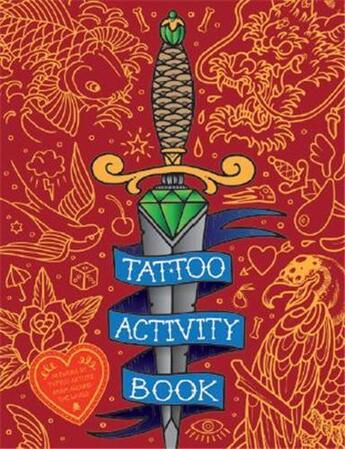 Couverture du livre « Tattoo activity book » de Frederiksen Magnus aux éditions Dokument Forlag