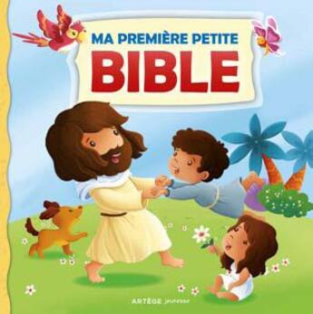 Couverture du livre « Ma première petite bible » de Sandrine Lamour et Guy David Stancliff aux éditions Artege Jeunesse