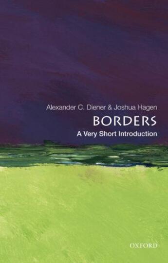 Couverture du livre « Borders: A Very Short Introduction » de Hagen Joshua aux éditions Oxford University Press Usa