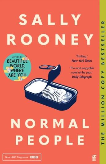 Couverture du livre « NORMAL PEOPLE » de Sally Rooney aux éditions Faber Et Faber