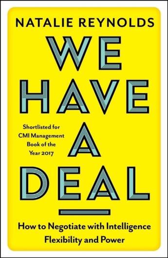 Couverture du livre « WE HAVE A DEAL » de Natalie Reynolds aux éditions Icon Books