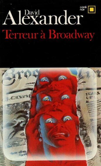 Couverture du livre « Terreur à Broadway » de David Alexander aux éditions Gallimard