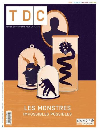 Couverture du livre « Les monstres : impossibles possibles - tdc t1122 - histoire - geographie ; francais ; enseignements » de  aux éditions Reseau Canope