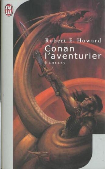 Couverture du livre « Conan l'aventurier » de Robert E. Howard aux éditions J'ai Lu