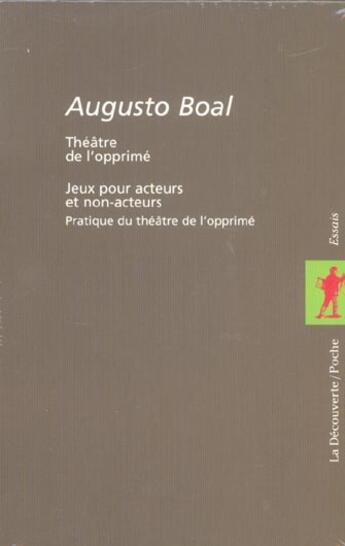 Couverture du livre « Coffret 2vol Augusto Boal » de Boal Augusto aux éditions La Decouverte