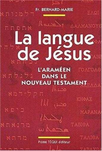 Couverture du livre « La langue de Jésus » de  aux éditions Tequi