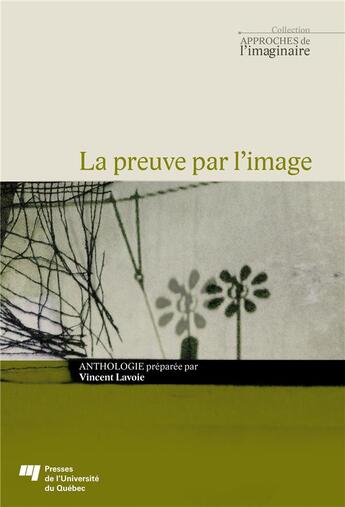 Couverture du livre « La preuve par l'image » de Vincent Lavoie aux éditions Pu De Quebec