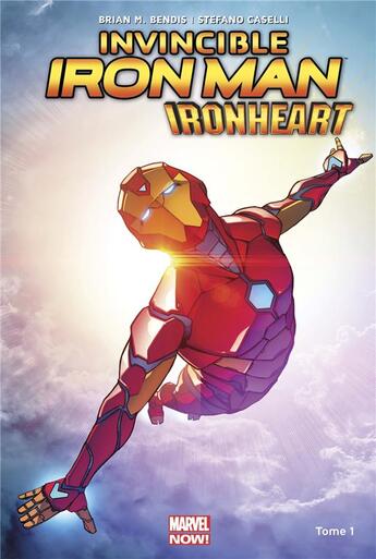 Couverture du livre « The invincible Iron Man - Ironheart t.1 » de Stefano Caselli et Brian Michael Bendis aux éditions Panini