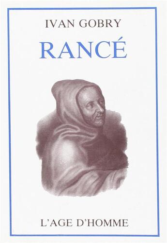 Couverture du livre « Rance » de Ivan Gobry aux éditions L'age D'homme