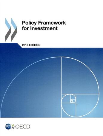 Couverture du livre « Policy framework for investment » de Ocde aux éditions Ocde