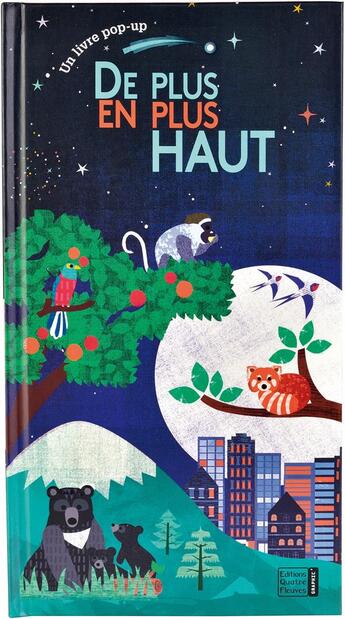 Couverture du livre « De plus en plus haut » de Clive Gifford et Claire Trevise et Kate Mclelland aux éditions Quatre Fleuves