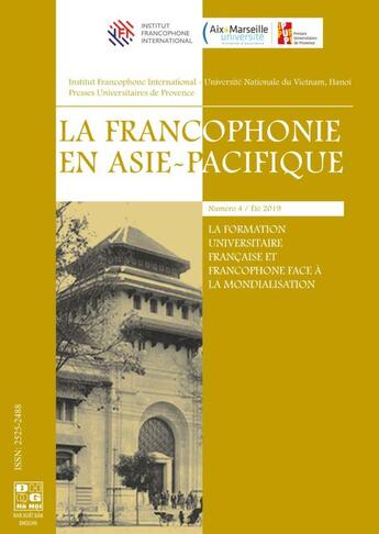 Couverture du livre « La formation universitaire française et francophone en Asie-Pacifique » de Trinh Van Minh aux éditions Pu De Provence